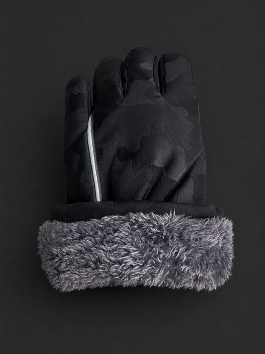 Guantes Térmicos Línea Reflectiva - puño extendido con forro de peluche
