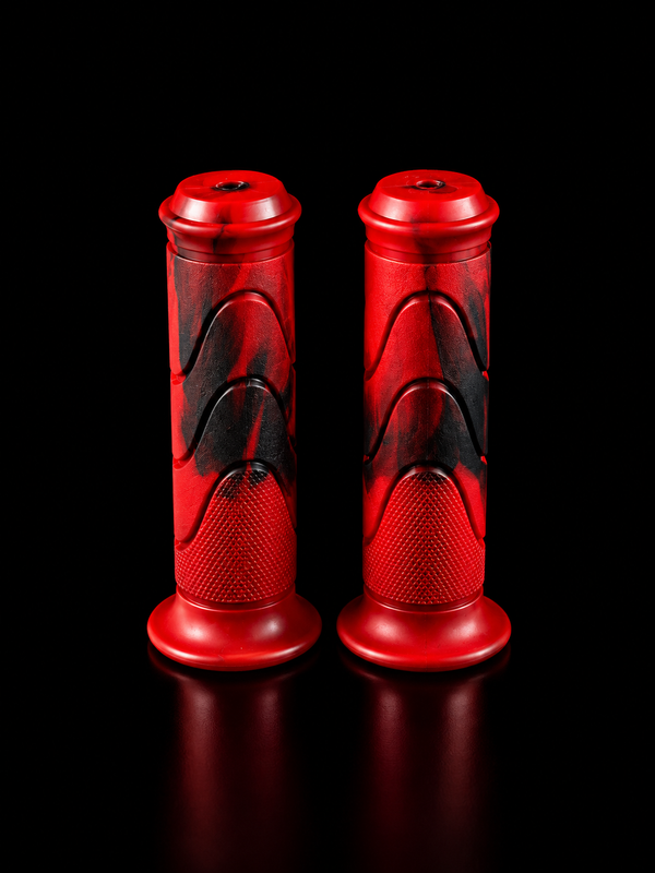 Rojo / Negro Jaspeado