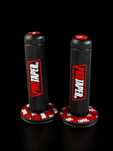 Puños Pro Taper Clásicos - Negro / Rojo