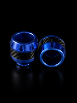 Sliders de Carbono Macizo para Eje de Moto - Azul