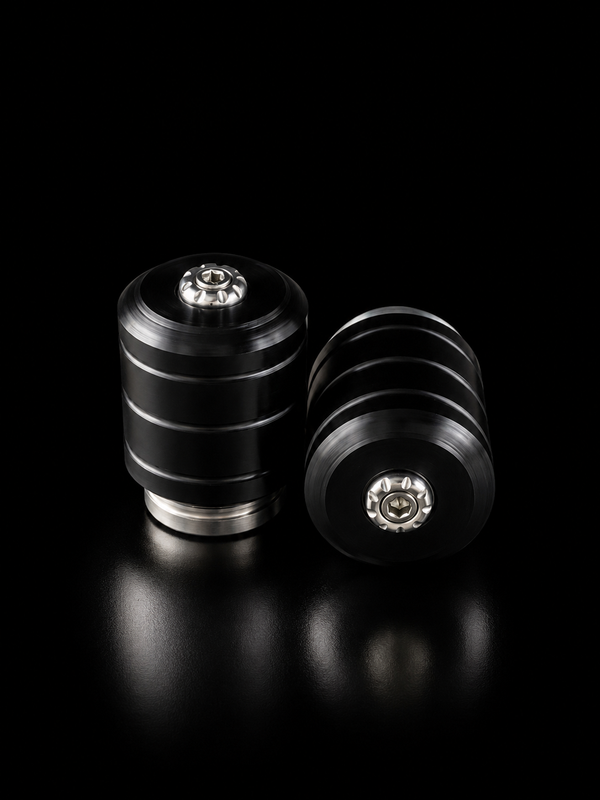 Sliders de Teflón para Eje de Moto - Negro